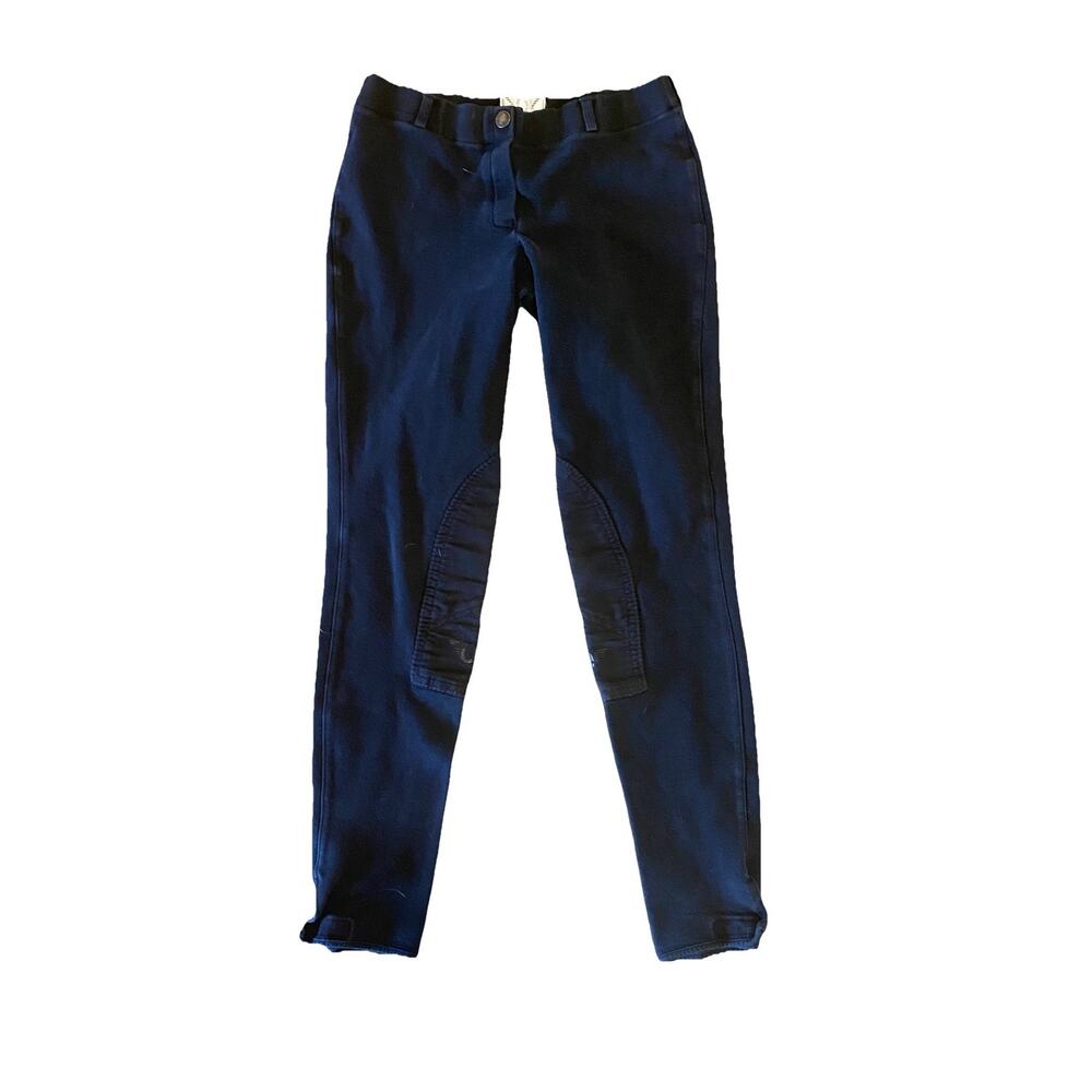 TuffRider Girls Full Seat Breeches Black Riding Pants Size 28‎ Coastal Cowgirl